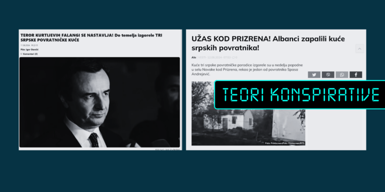 Ndërlidhet pa fakte me shqiptarët dhe Kurtin djegia e tri shtëpive të serbëve afër Prizrenit