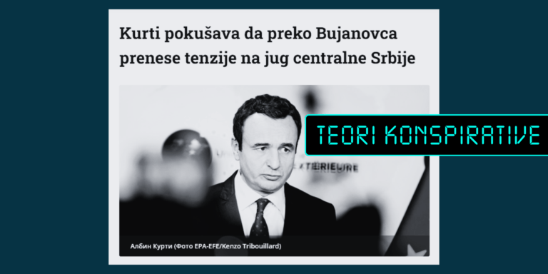 Media në serbisht pretendon pa fakte se organizator i protestës së shqiptarëve në Bujanoc ishte Kurti