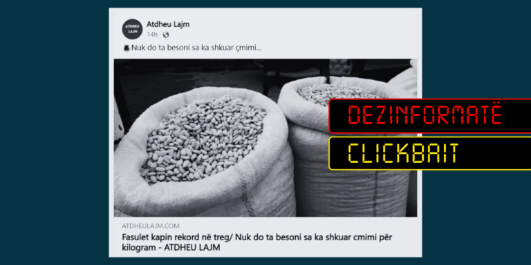 Përmes një lajmi të vjetër pretendohet rrejshëm për ngritjen e çmimit të fasules