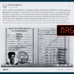 Imazhi nuk paraqet librezën e anëtarësimit të Kamala Harris në Partinë Komuniste (BRSS)