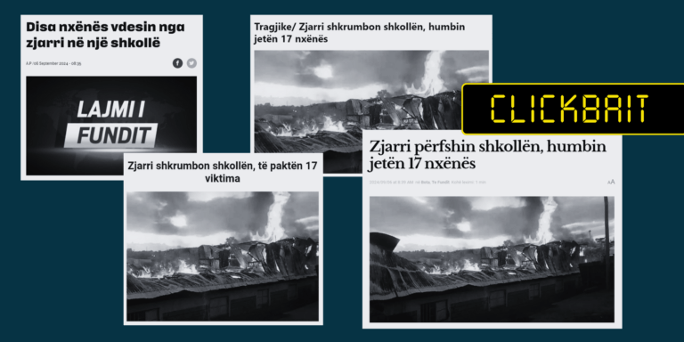 Disa media nuk e tregojnë në titull se vdekja e 17 nxënësve në një shkollë ka ndodhur në Kenia