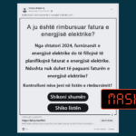 Publikohet mundësi e rreme për rimbursim të faturave të energjisë elektrike
