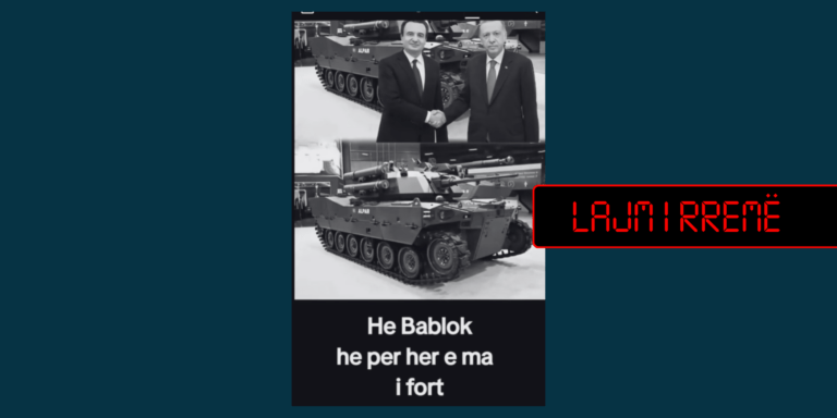 Pretendim i rremë se Kosova ka siguruar tanke nga Turqia