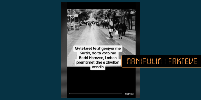 Videoja e fushatës në zgjedhjet lokale të para 3 vjetëve paraqitet rrejshëm si aktuale