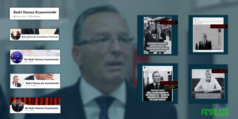Keqinformimi vs mbështetja rreth Bedri Hamzës në mediat sociale