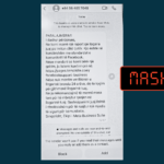 Mos klikoni në vegëzën e këtij mesazhi në WhatsApp që pretendon të jetë nga Facebook, është mashtrim