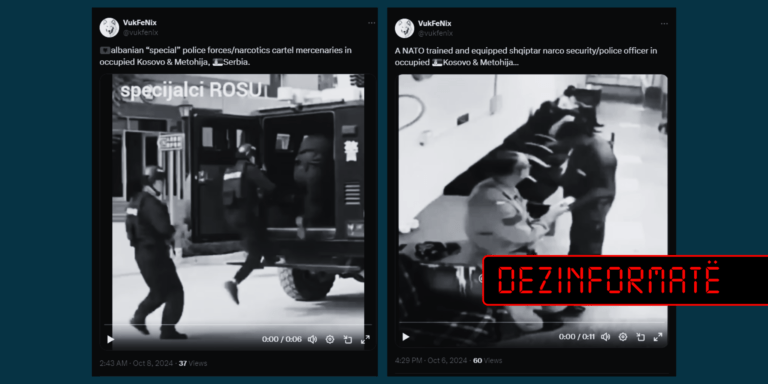 Videot me incidente policore nuk paraqesin Policinë e Kosovës