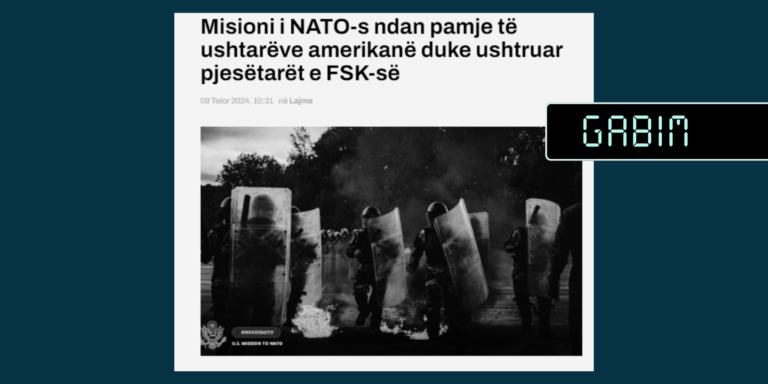 Pretendohet gabimisht se ushtarët e FSK-së u stërvitën në Gjermani nga ushtarët amerikanë