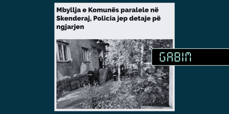 Raportohet gabimisht se objekti i komunës paralele ishte në Skenderaj