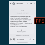 SMS mashtrues me vegëzën që imiton ueb-faqen e Postës së Kosovës