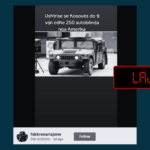 Pretendohet pa fakte se Kosovës do t’i vijnë 250 autoblinda nga SHBA-ja