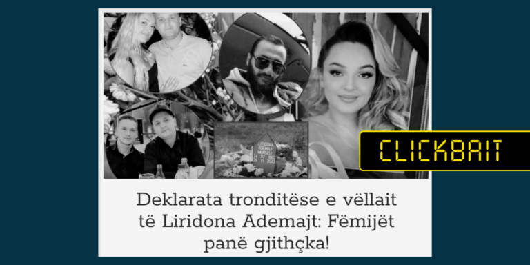 Në artikull mungon deklarata që pretendohet përmes titullit