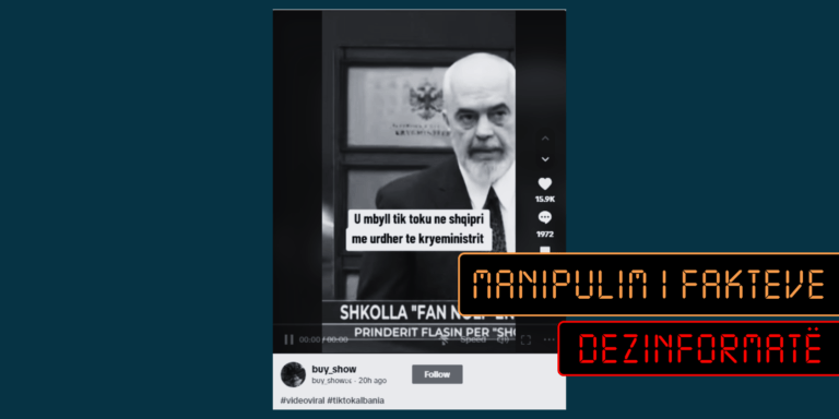 Pretendimi i pasaktë se në Shqipëri është mbyllur TikTok-u