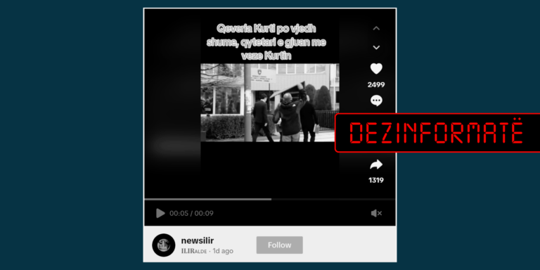 Lajm i vjetër për sulmin e një qytetari ndaj Albin Kurtit pretendohet të paraqitet si aktual