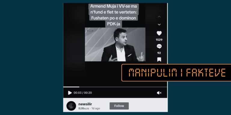 Deklarata e 2019-s e Armend Mujës, paraqitet rrejshëm si aktuale