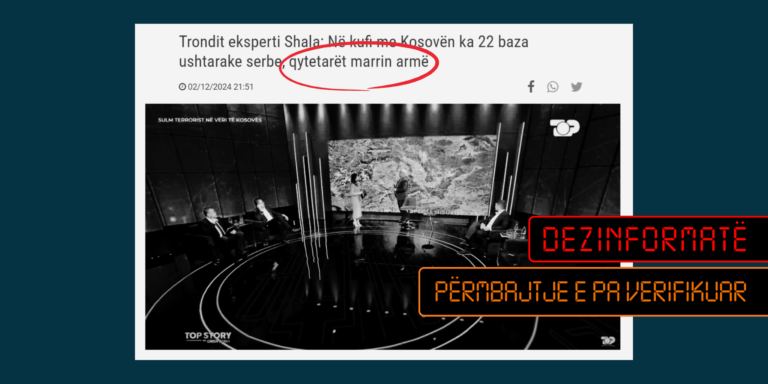 Drizan Shala s’ka thënë se “qytetarët marrin armë” nga bazat ushtarake serbe