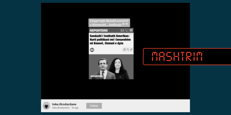 Sondazhi i vitit 2022 paraqitet rrejshëm si aktual