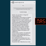 SMS mashtrues në WhatsApp me pretendimin se vjen nga Facebook