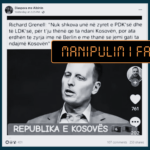 Rikthehet pretendimi i rremë se Grenelli ka deklaruar se PDK-ja dhe LDK-ja i kanë shprehur gatishmëri për ndarjen e Kosovës