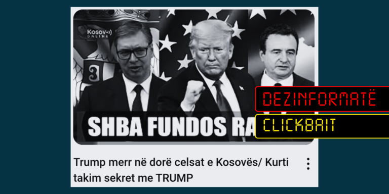 Titull dezinformues që s’lidhet me përmbajtjen