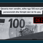 Nuk ka vendim të ri nga Qeveria për edhe nga 100 euro për pensionistët dhe fëmijët