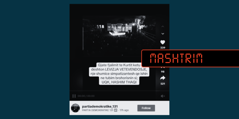 Gjatë fjalimit të Kurtit në Suharekë s’pati brohoritje “Hashim Thaçi”