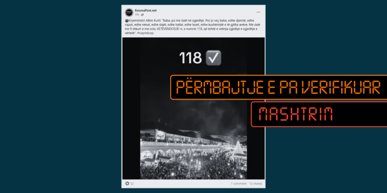 LVV s’mbajti takim në “Abi Çarshia”, videoja është e manipuluar