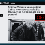 Mediumi në serbisht pretendon rrejshëm se masakra e Reçakut ishte gënjeshtër