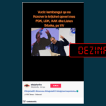 Vuçiqi nuk ka kërkuar koalicion mes partive opozitare dhe Listës Serbe