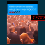 Gjatë tensioneve në Parlamentin e Serbisë s’pati thirrje “UÇK, UÇK”