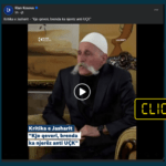 Titulli dhe fotografia nuk qartësojnë se deklarata erdhi nga Xhavit Jashari e jo nga Rifat Jashari