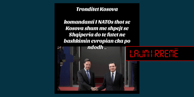 S’ka pasur deklarata prej zyrtarëve të NATO-s se Kosova do të futet në BE më shpejt se Shqipëria