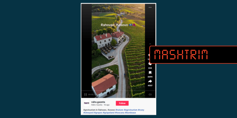 Pamjet që pretendojnë se shfaqin Rahovecin janë të gjeneruara nga inteligjenca artificiale