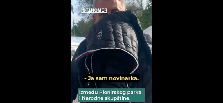 Rrjeti kundër dezinformimit për Ballkanin dënoi sulmin ndaj gazetares së Istinomerit në Serbi