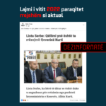 Lajmi i vitit 2022 paraqitet rrejshëm si aktual