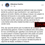 Deklaratë e pasaktë e Haxhiut se opozita certifikoi Listën Serbe