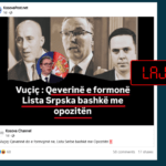 Vuçiq nuk ka thënë se Lista Serbe do formojë qeverinë me opozitën