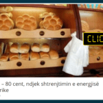 Titull përgjithësues që paraqet ngritjen e çmimit të bukës si fakt të kryer