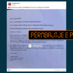 Kjo nuk është letra zyrtare e dorëheqjes së Kurtit