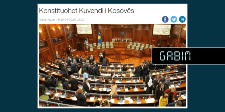 Jo, Kuvendi i Kosovës nuk u konstituua të shtunën