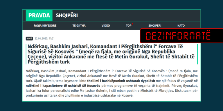 Pretendim i rremë se Bashkim Jashari ka prejardhje çeçene