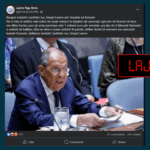 Pretendim i pavërtetë se Lavrov bëri thirrje kundër një qeverie të udhëhequr nga Kurti