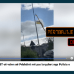 Flamuri i vendosur te rrethi në Prishtinë nuk ishte i komunitetit LGBTIQ+
