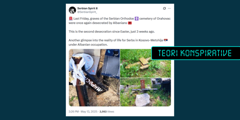 Pretendohet pa fakte se shqiptarët dëmtuan varrezat ortodokse serbe në Rahovec