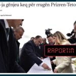 Pretendohet njëanshëm dhe para kohe se LVV-ja gënjeu për rrugën Prizren-Tetovë
