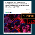 Jo, valëvitja e flamurit të Kosovës në publik nuk bie ndesh me rregullat në Eurovizion