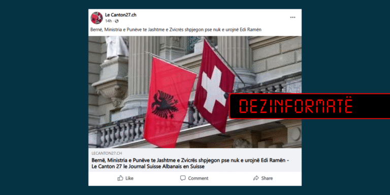 Dezinformohet se Edi Rama u urua për fitore vetëm nga vendet pro-ruse