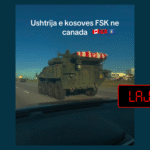 Videoja me automjetin ushtarak në Kanada nuk ka të bëjë me FSK-në