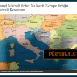 Old and unconfirmed claim by Serbian media about a map error