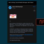Email mashtrues për ofertë pune në emër të Red Bull